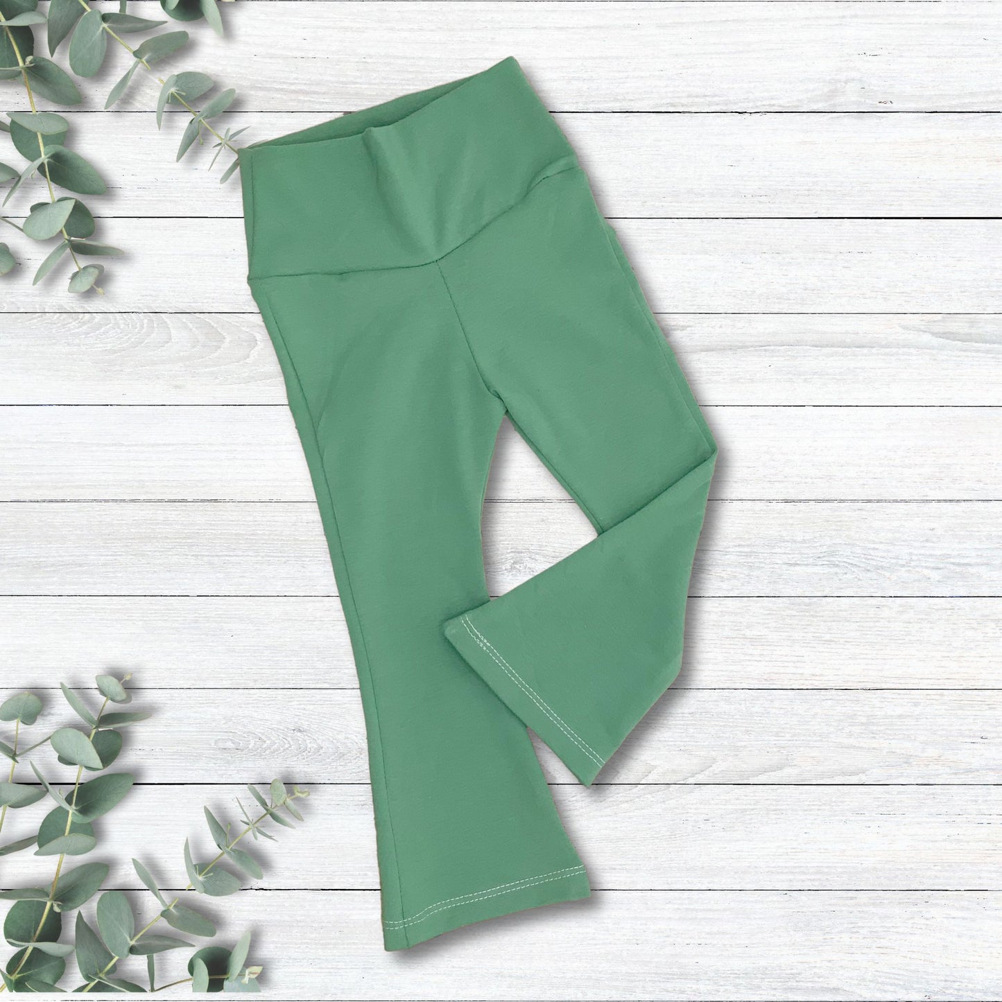 Swirl Tank Top and Slim Flared Leggings Set for , Organic Cotton Swing Tank & Leggings, Size 18-24 Months, Ready to Ship