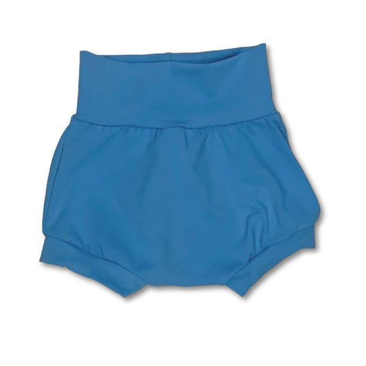 Cotton/Spandex Dusty Blue Baby Bummies, Gender Neutral, 6-9 Months