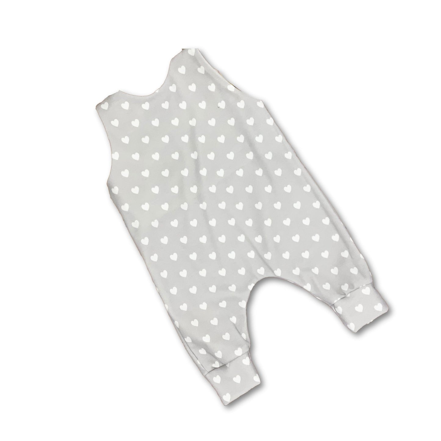 Hearts Romper,  100% Organic Cotton