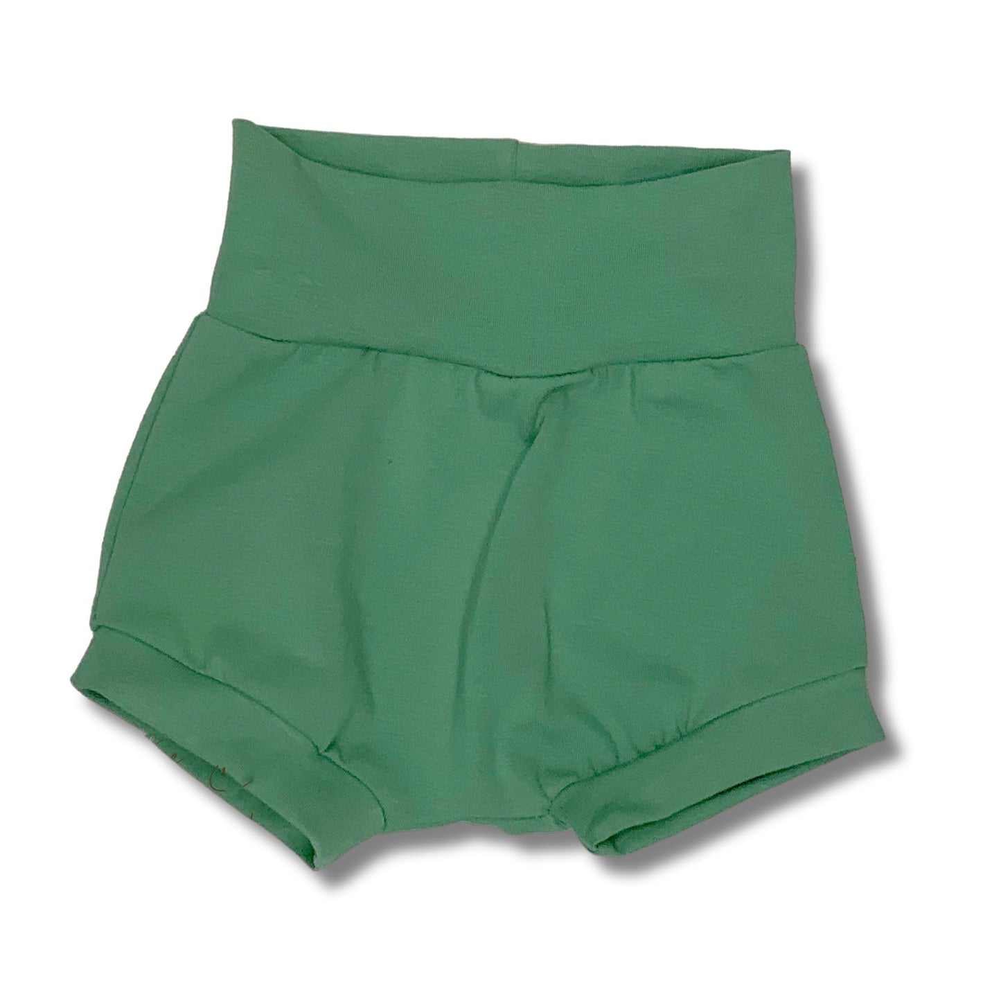 Cotton/Spandex Sage Green  Baby Bummies, Gender Neutral, 6-9 Months